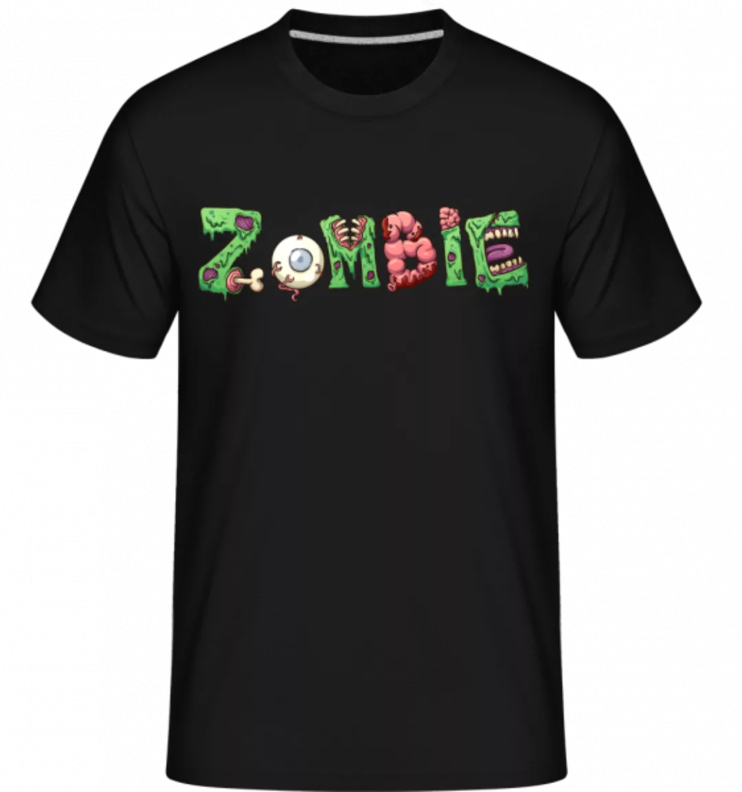 Zombie Schrift · Shirtinator Männer T-Shirt günstig online kaufen