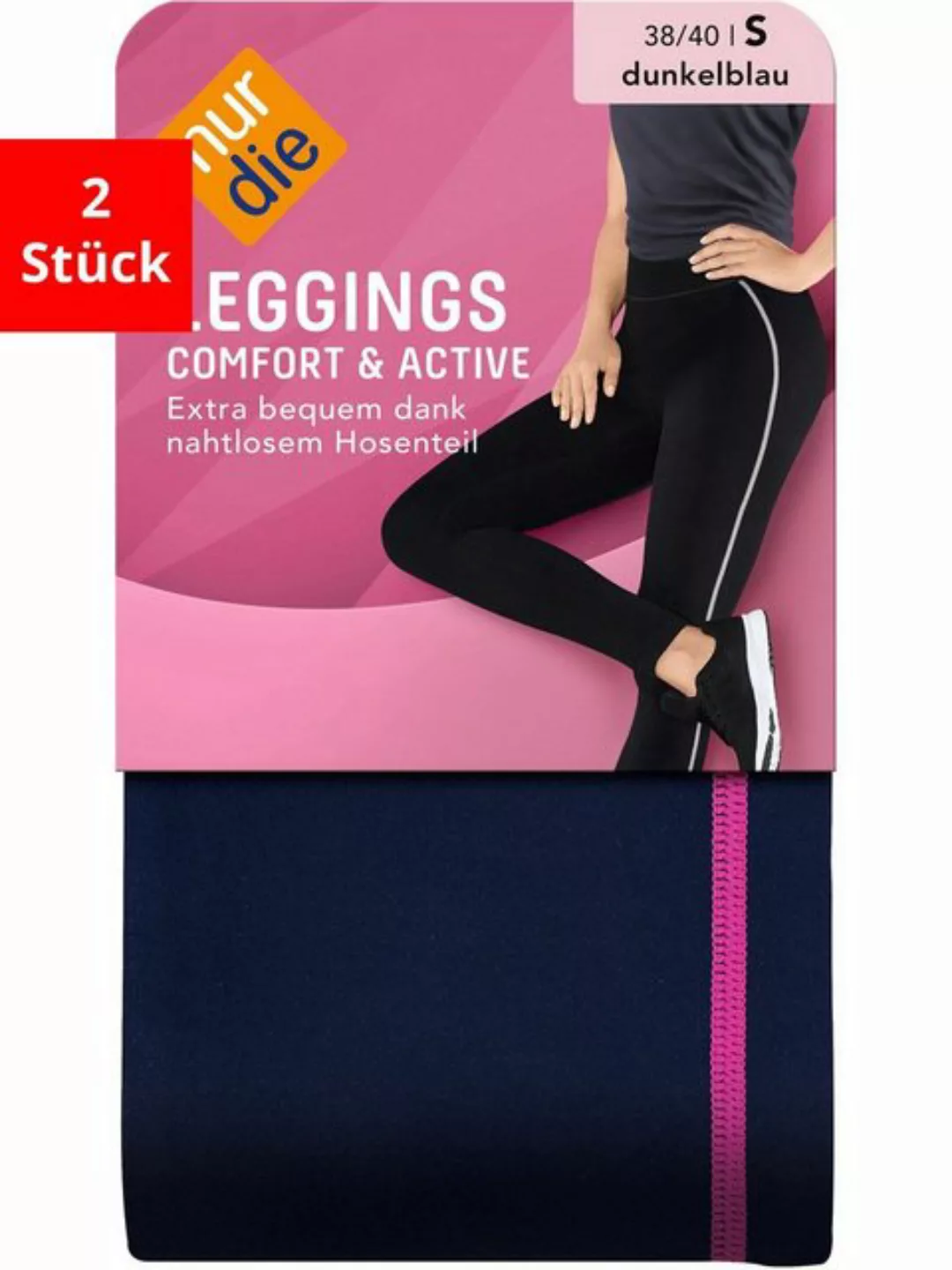 Nur Die Leggings Comfort & Active (2-tlg) günstig online kaufen