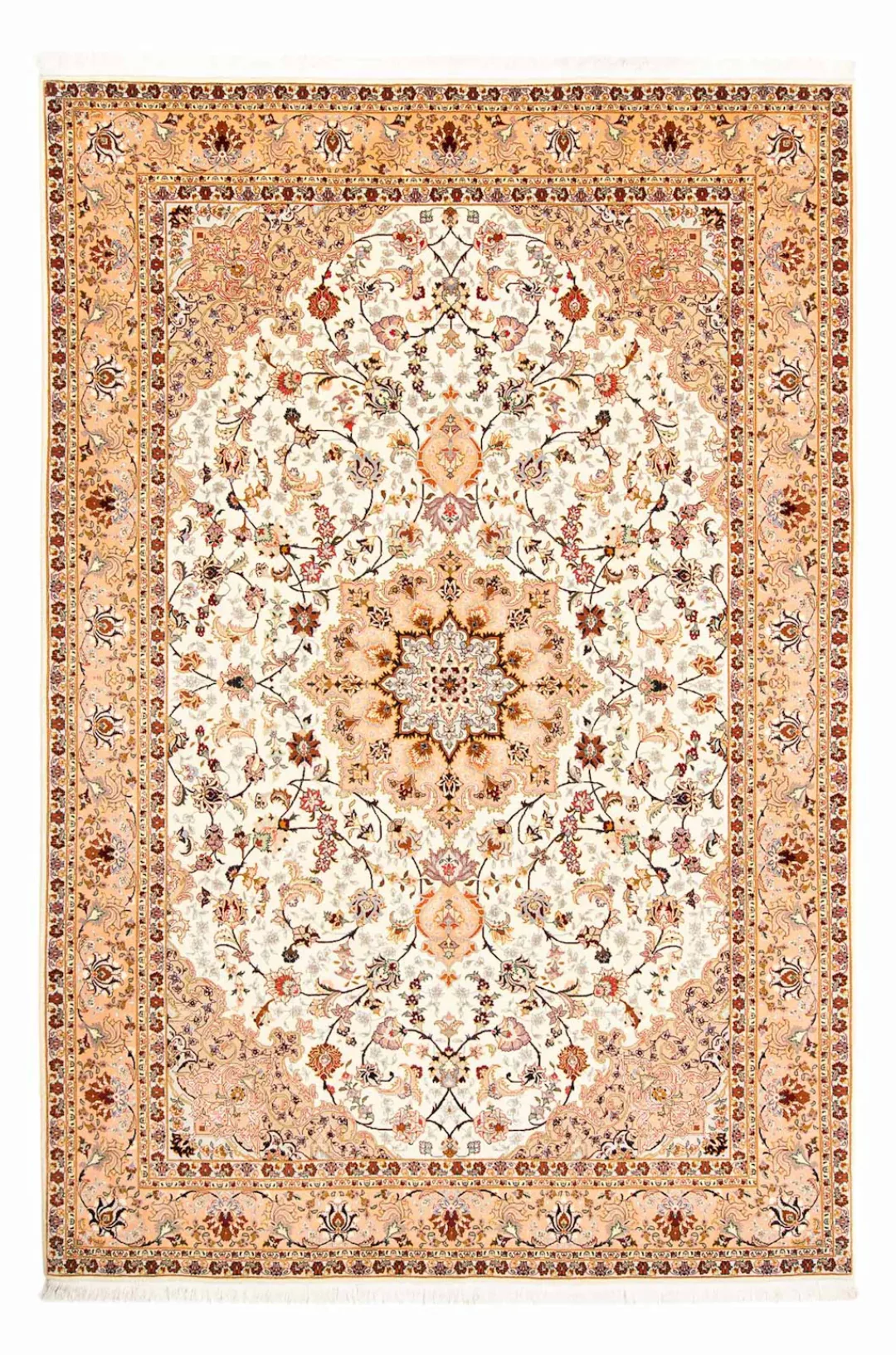 morgenland Orientteppich »Perser - Täbriz - Royal - 292 x 198 cm - beige«, günstig online kaufen