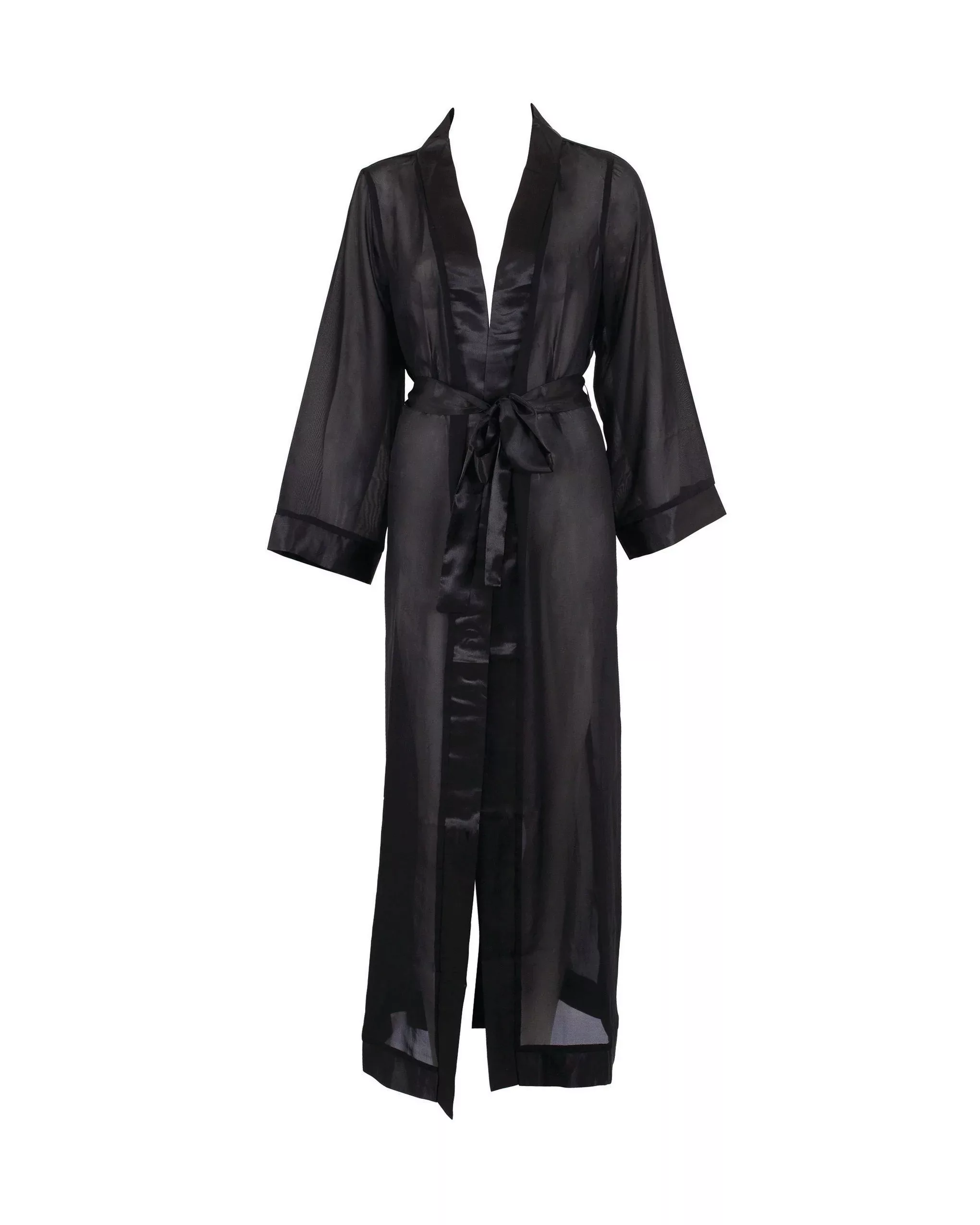 Bluebella – Marcella – Maxi-Kimono in Schwarz günstig online kaufen