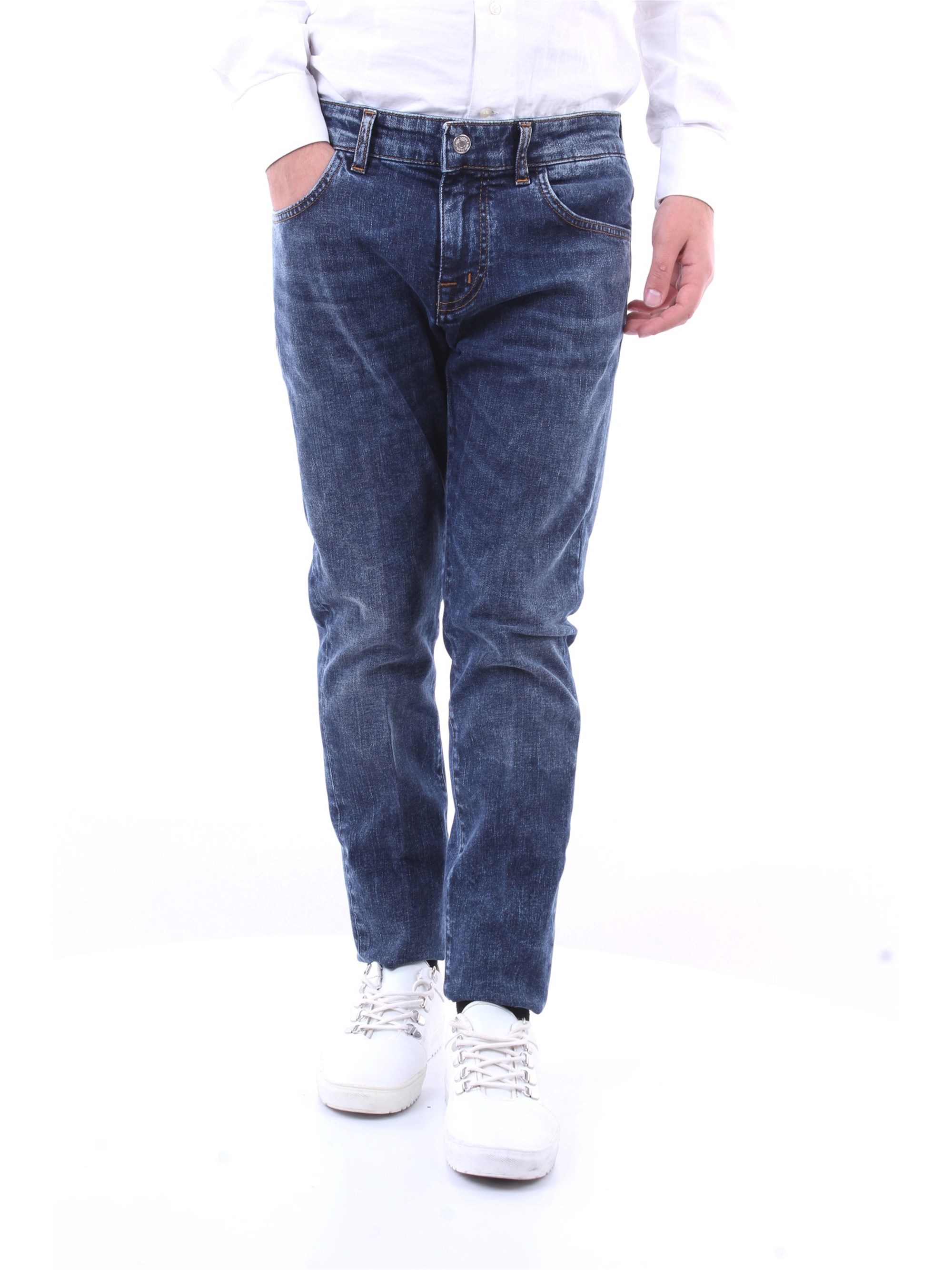 ENTRE AMIS regelmäßig Herren Dunkle Jeans günstig online kaufen