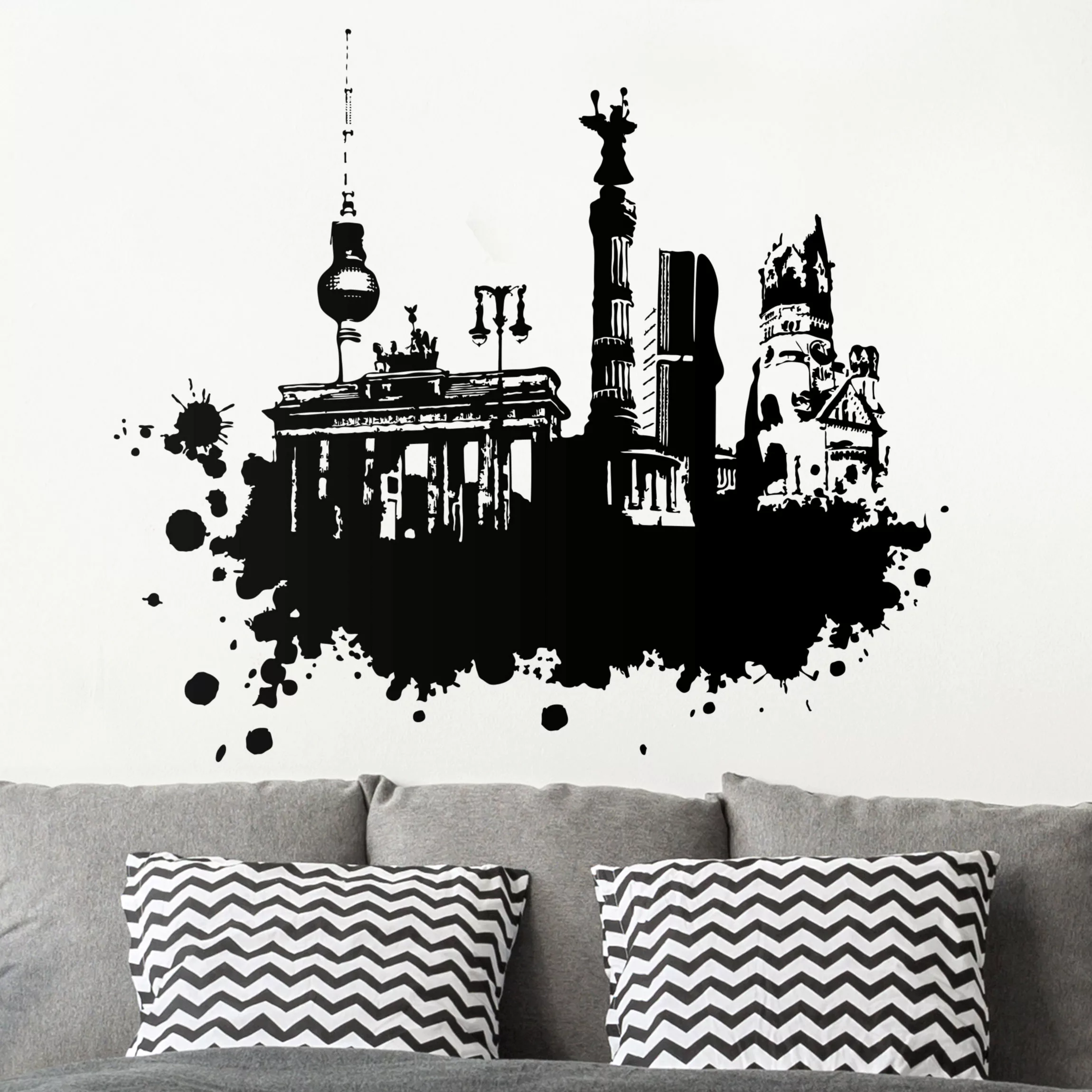 Wandtattoo Architektur & Skyline Berlin Streetart günstig online kaufen