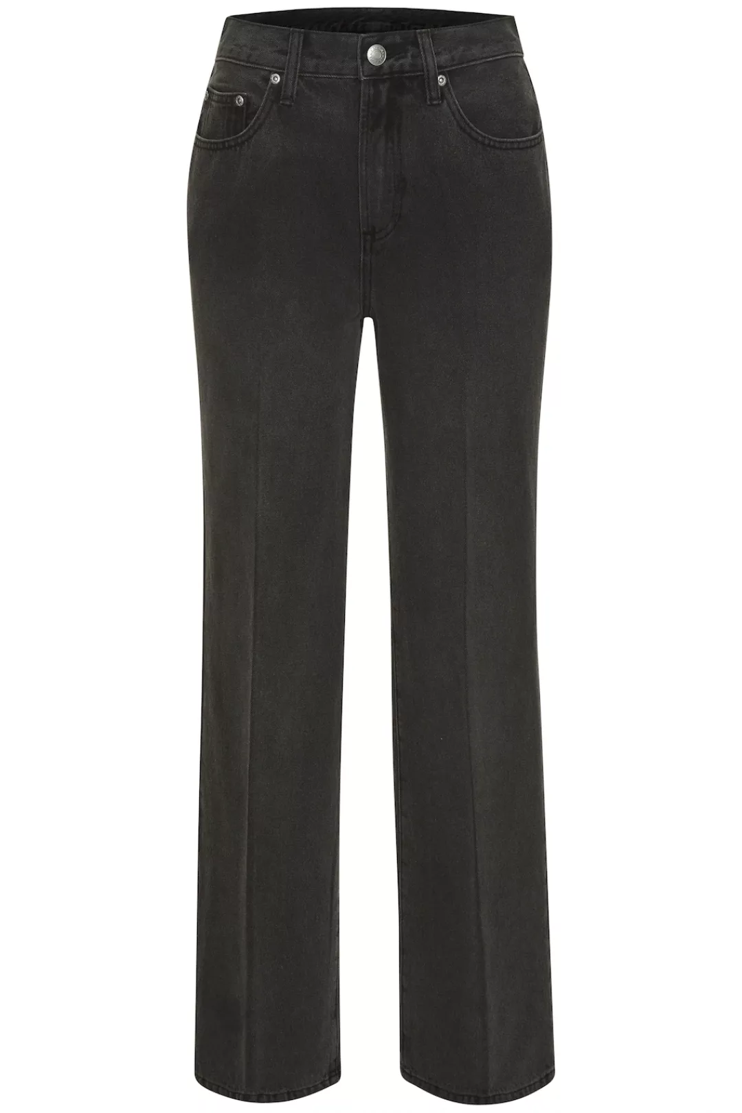 LASCANA Weite Jeans, mit hohem Bund und 5-Pocket-Style, Wide-Leg Jeans günstig online kaufen