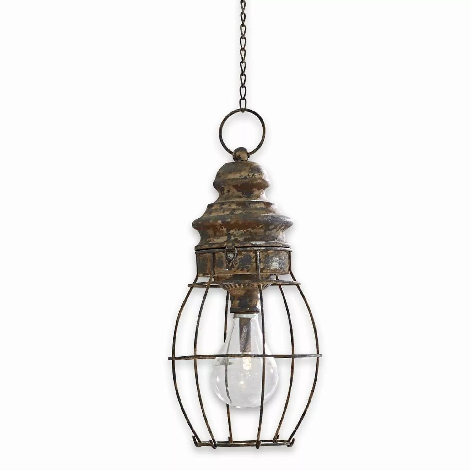 Mirabeau LED Laterne LED-Laterne Hemsboro antikbraun günstig online kaufen