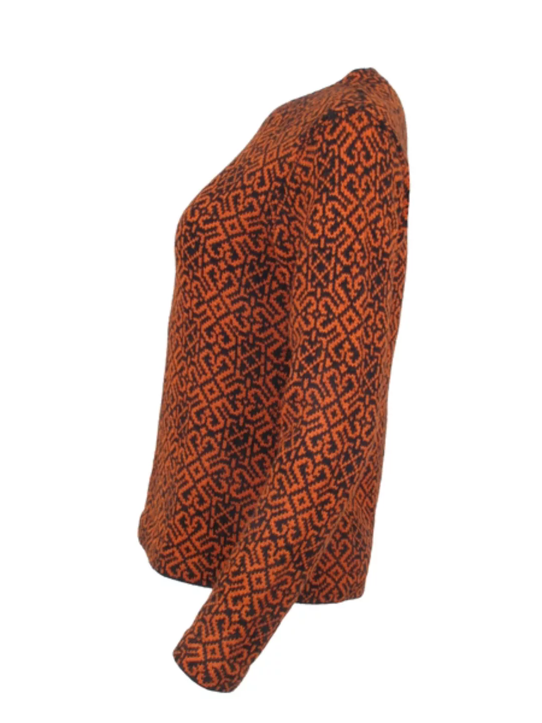 Alpaka Pullover Escudo Orange, Pink günstig online kaufen