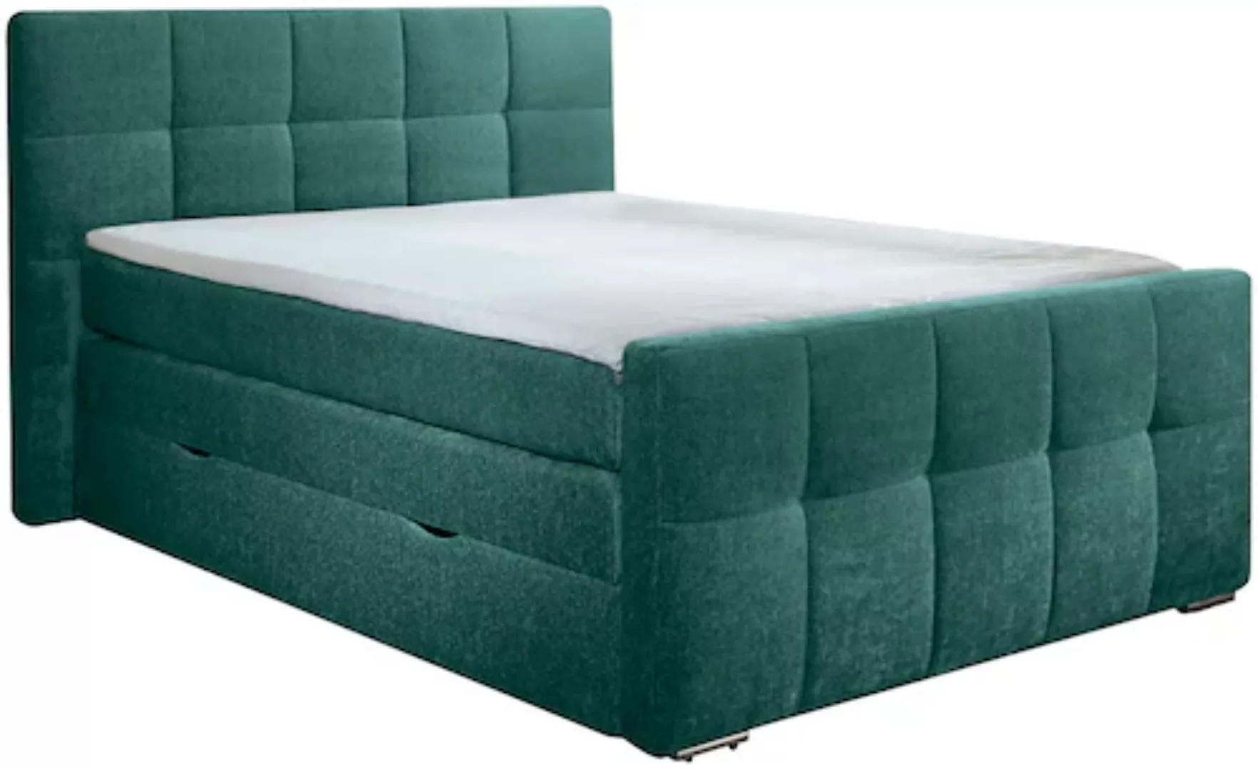 Places of Style Boxspringbett »Rosà«, H3/H3, H3/H4, H4/H4 möglich günstig online kaufen