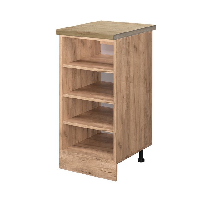 Vicco Unterschrank R-Line, Goldkraft Eiche/Goldkraft Eiche, 40 cm, AP Eiche günstig online kaufen