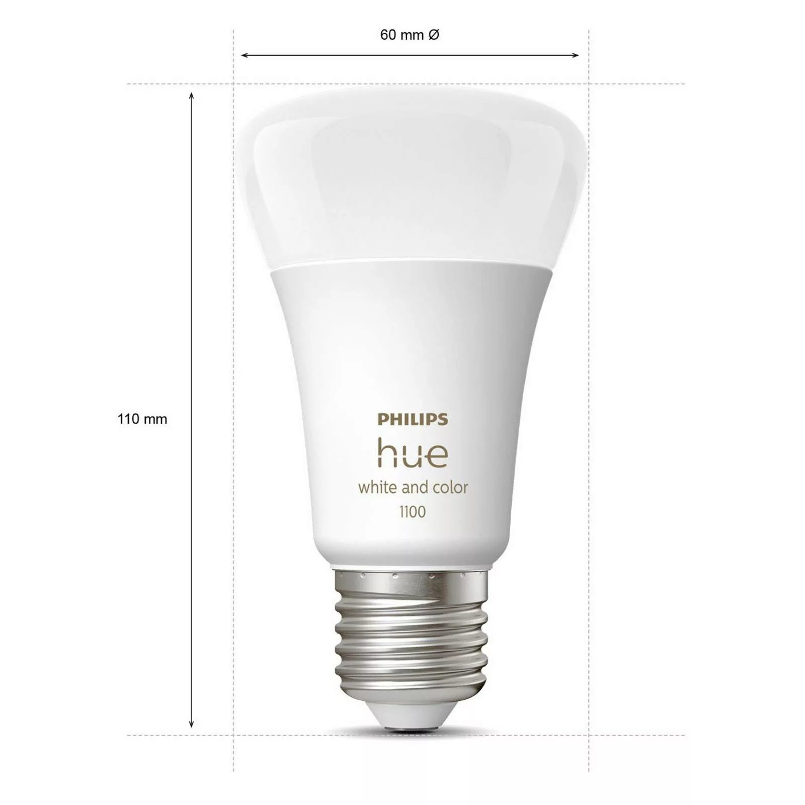 Philips Hue White&Color Ambiance E27 11W 1055lm 2er günstig online kaufen