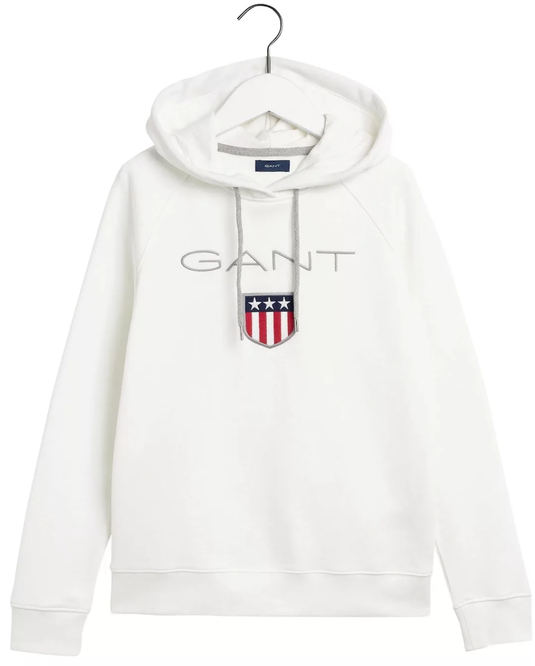 Gant Sweatshirt "GANT SHIELD SWEAT HOODIE", mit großer Label-Applikation vo günstig online kaufen