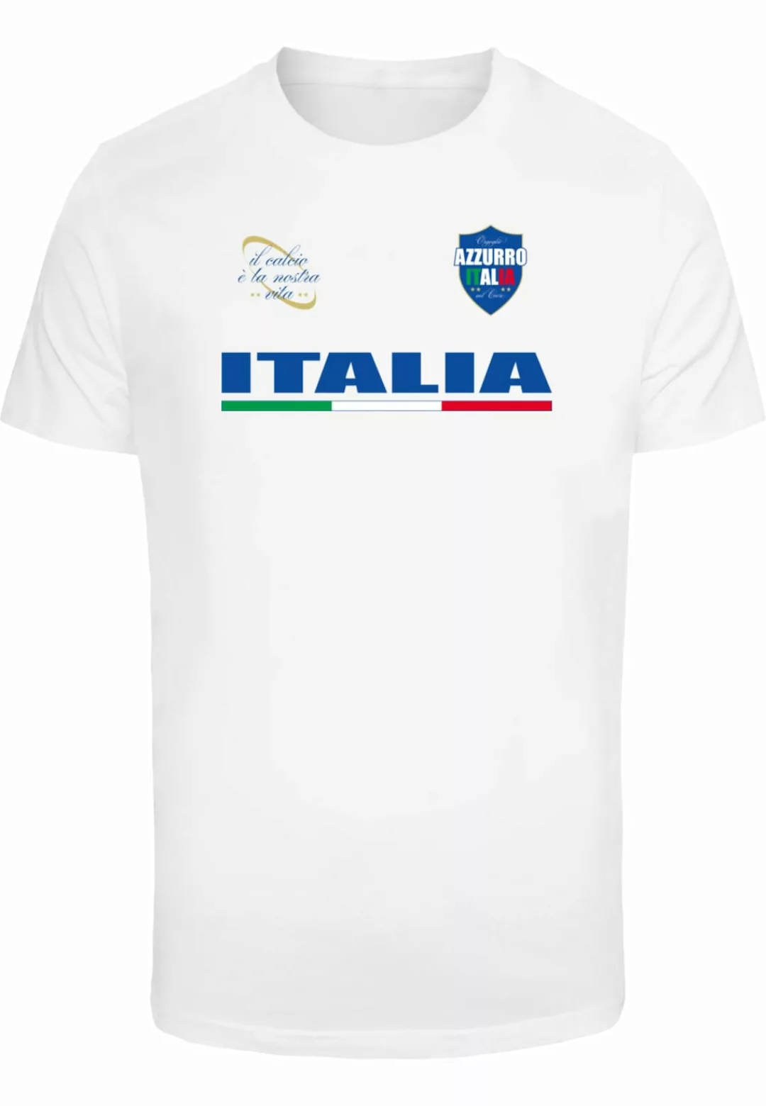 MisterTee T-Shirt "MisterTee Italia Trikot Tee" günstig online kaufen