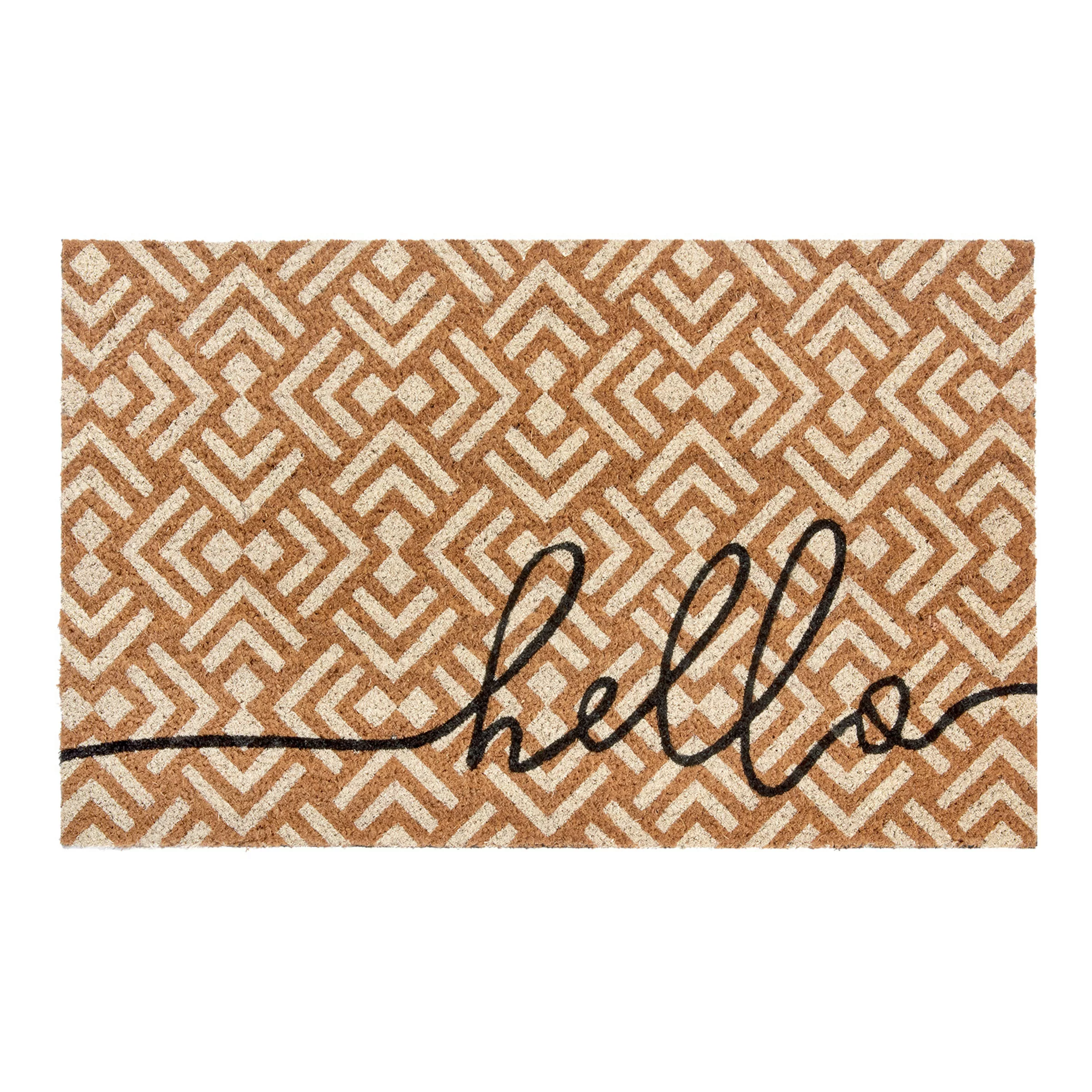 HANSE Home Fußmatte »Kokos Handwritten Hello«, rechteckig günstig online kaufen