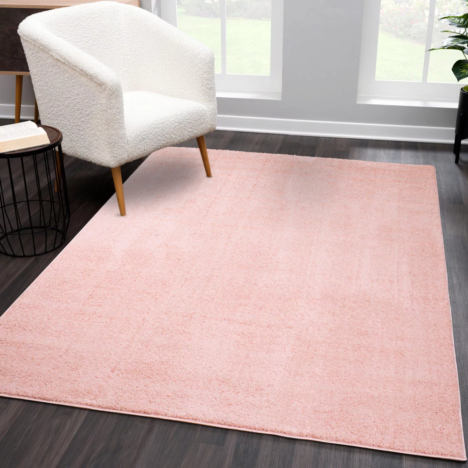 Carpet City Teppich »Softshine 2236«, rund, besonders weich, Uni Farben, id günstig online kaufen