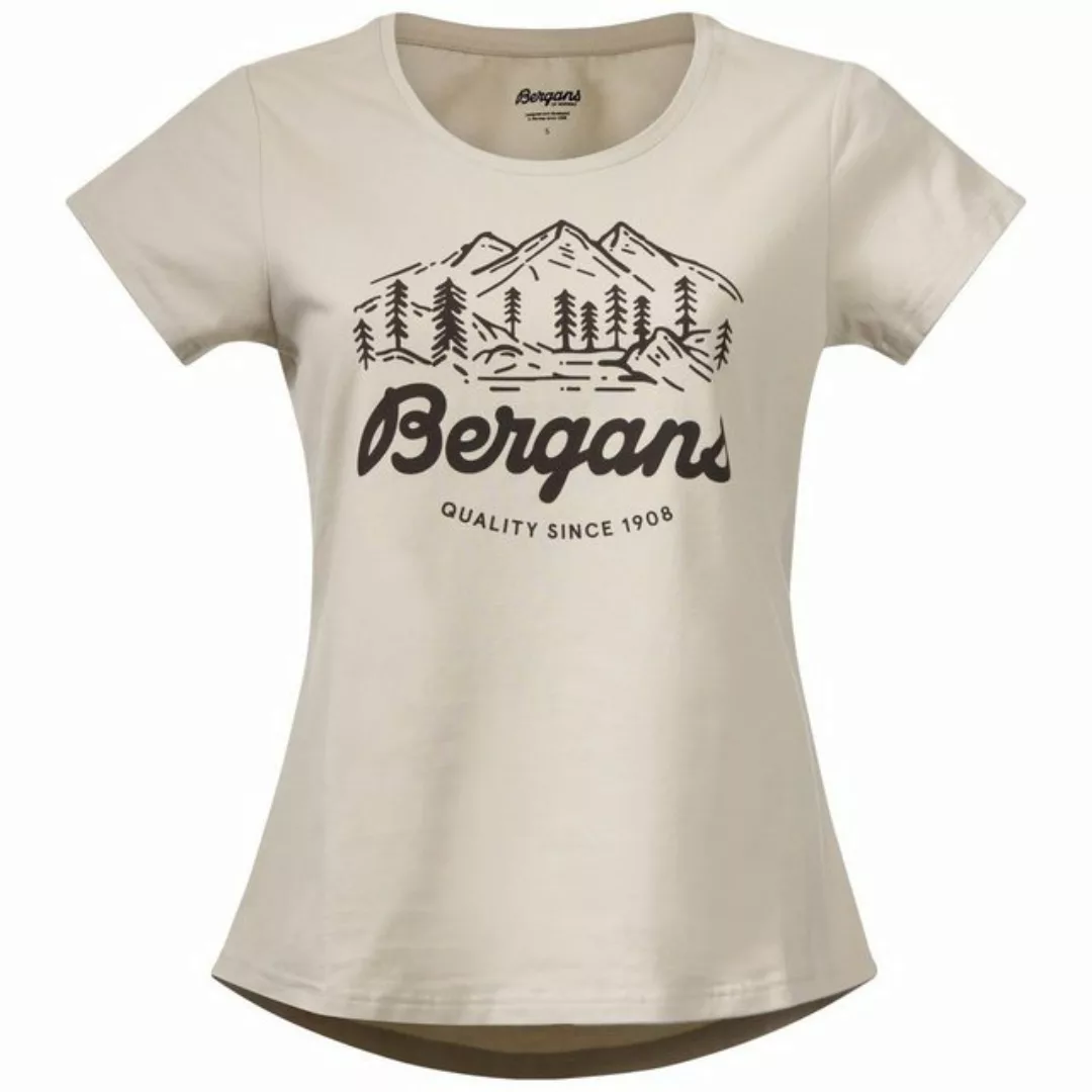 Bergans Kurzarmshirt Bergans W Classic V2 Tee Damen Kurzarm-Shirt günstig online kaufen