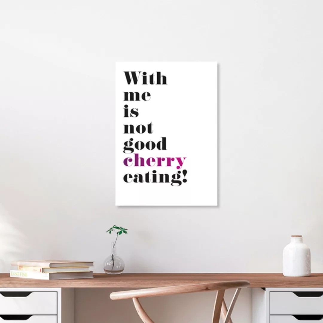 Poster / Leinwandbild - Cherry günstig online kaufen