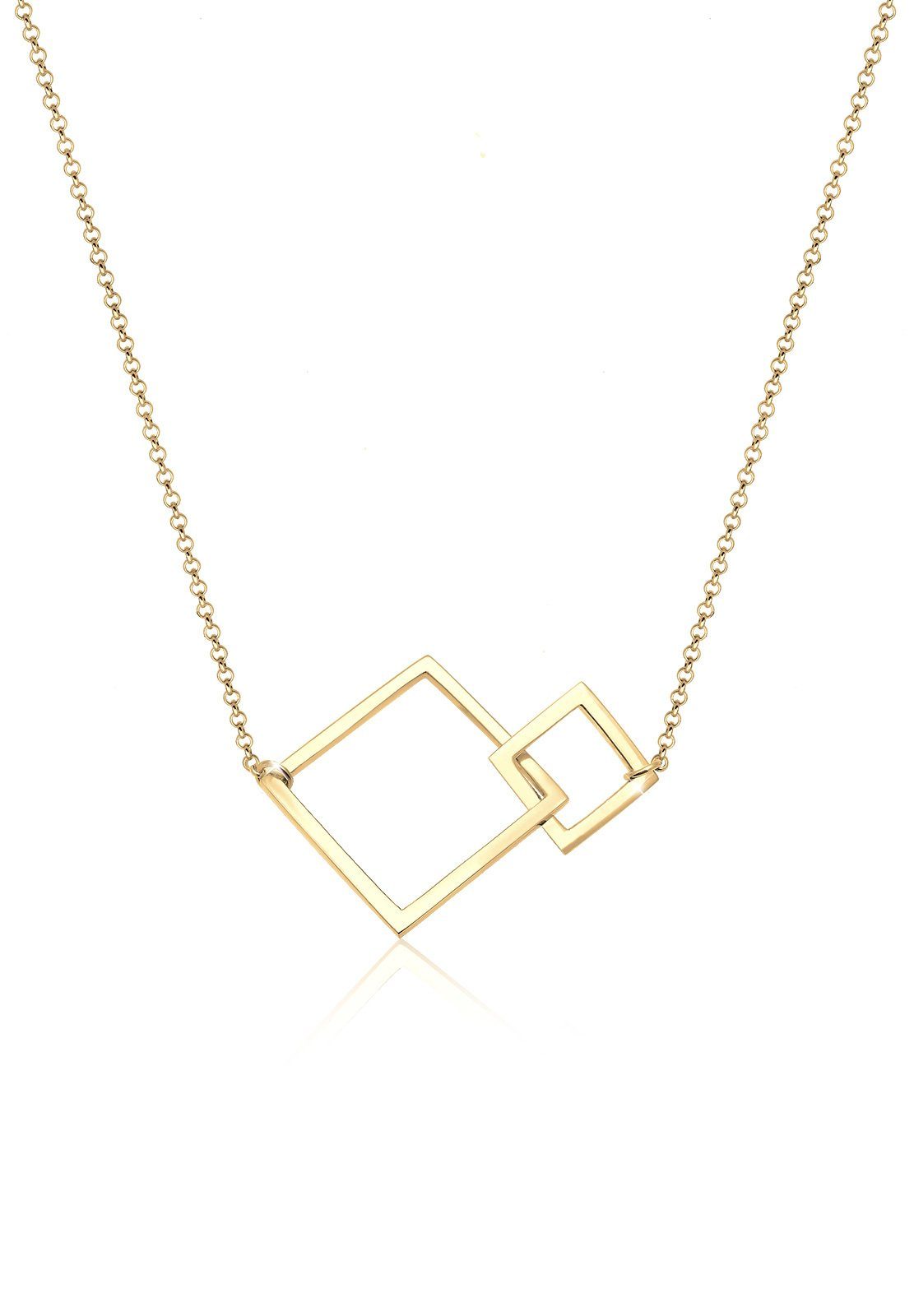 Elli Kette mit Anhänger Anhänger Quadrat günstig online kaufen