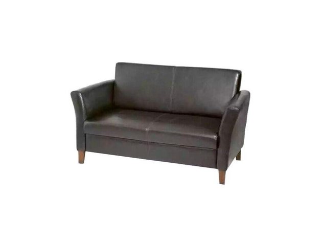 Xlmoebel Sofa Schwarze Bürozweiersitzer Luxus Einrichtung Sofa Arbeitsplatz günstig online kaufen