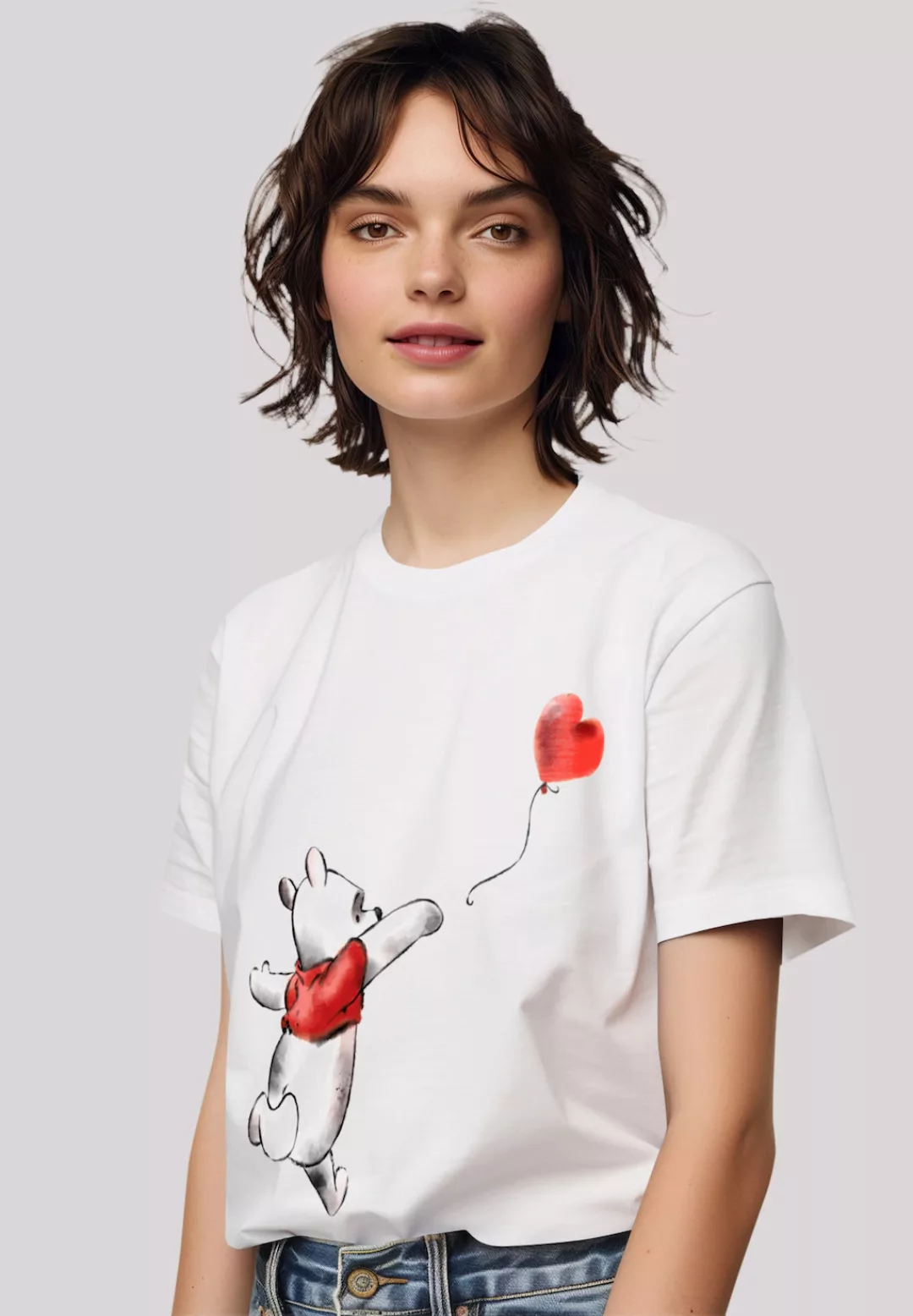 F4NT4STIC T-Shirt "Disney Winnie the Pooh & Balloon Puh der Bär", Premium Q günstig online kaufen