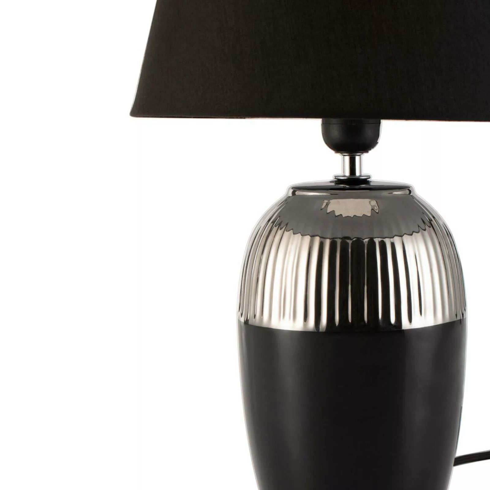 Pauleen Midnight Beauty Tischlampe mit Keramikfuß günstig online kaufen
