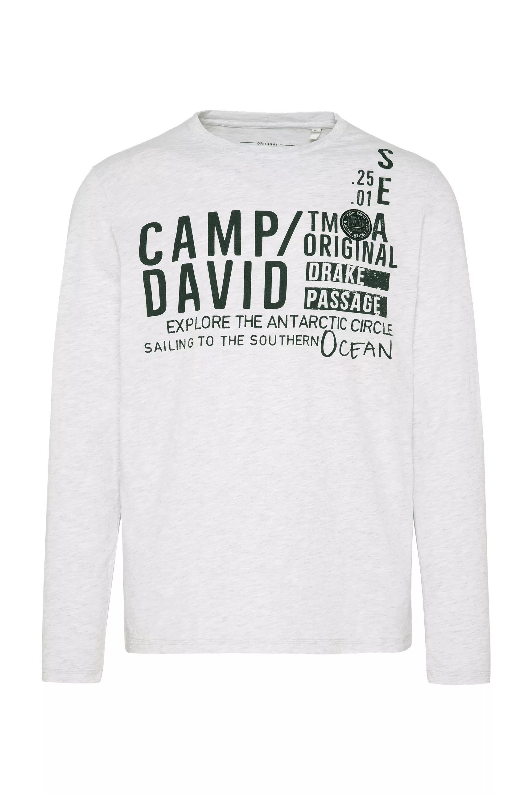 CAMP DAVID Rundhalsshirt, mit Baumwolle günstig online kaufen