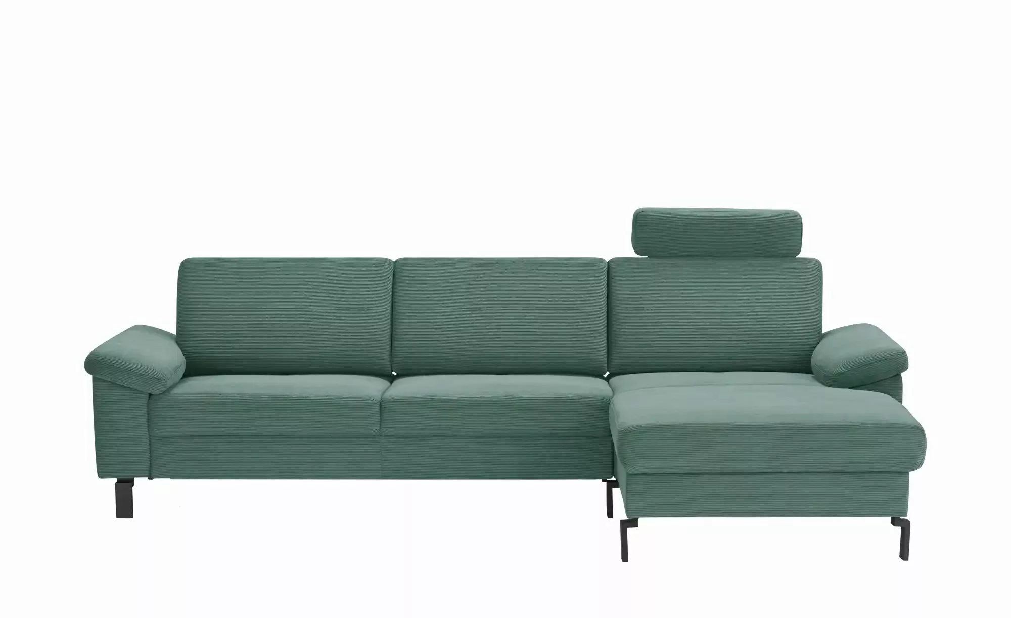 Max Schelling Ecksofa Feincord Maximum Move ¦ grün ¦ Maße (cm): B: 284 H: 8 günstig online kaufen