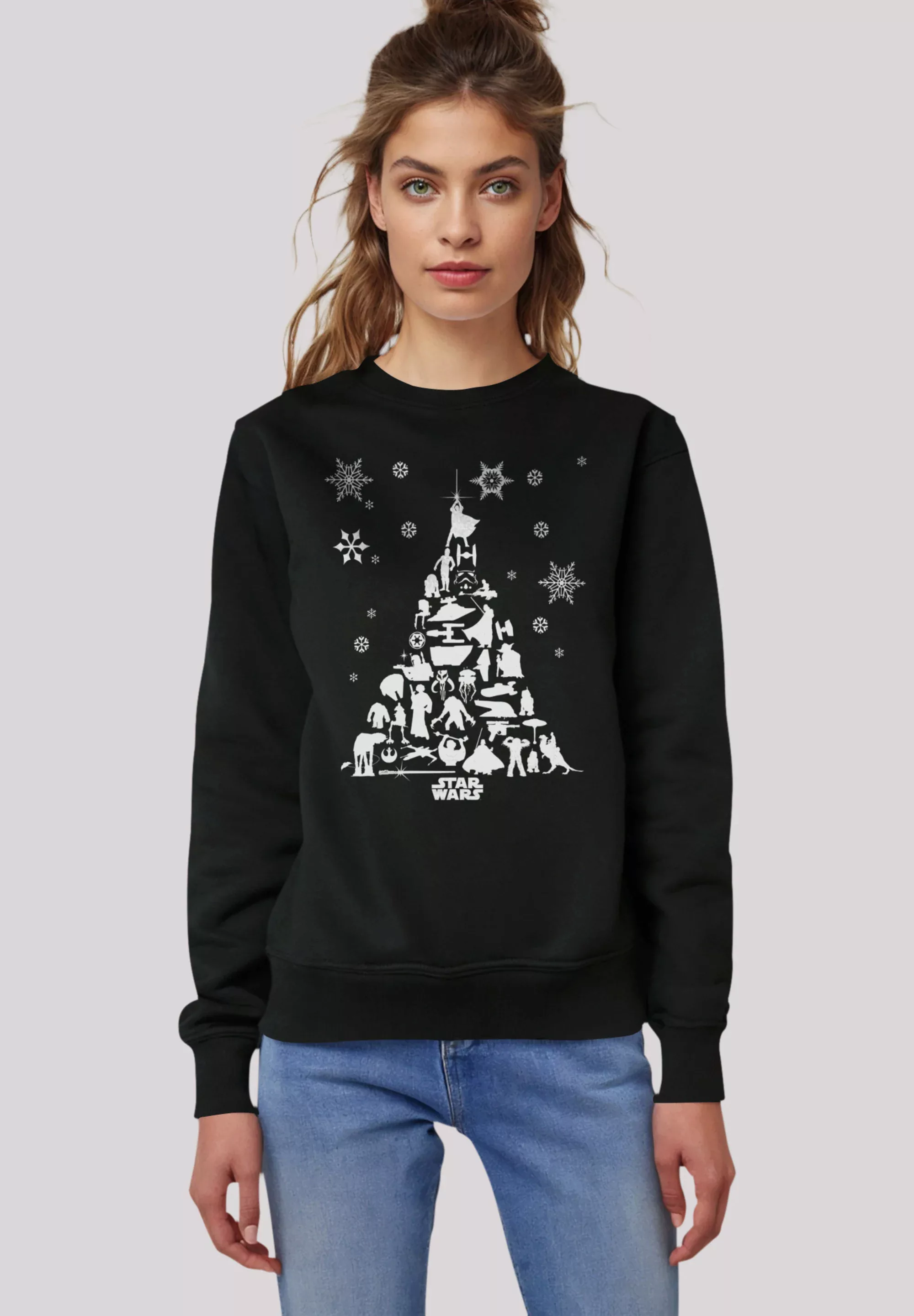 F4NT4STIC Sweatshirt "Star Wars Christmas Tree Weihnachten", Premium Qualit günstig online kaufen