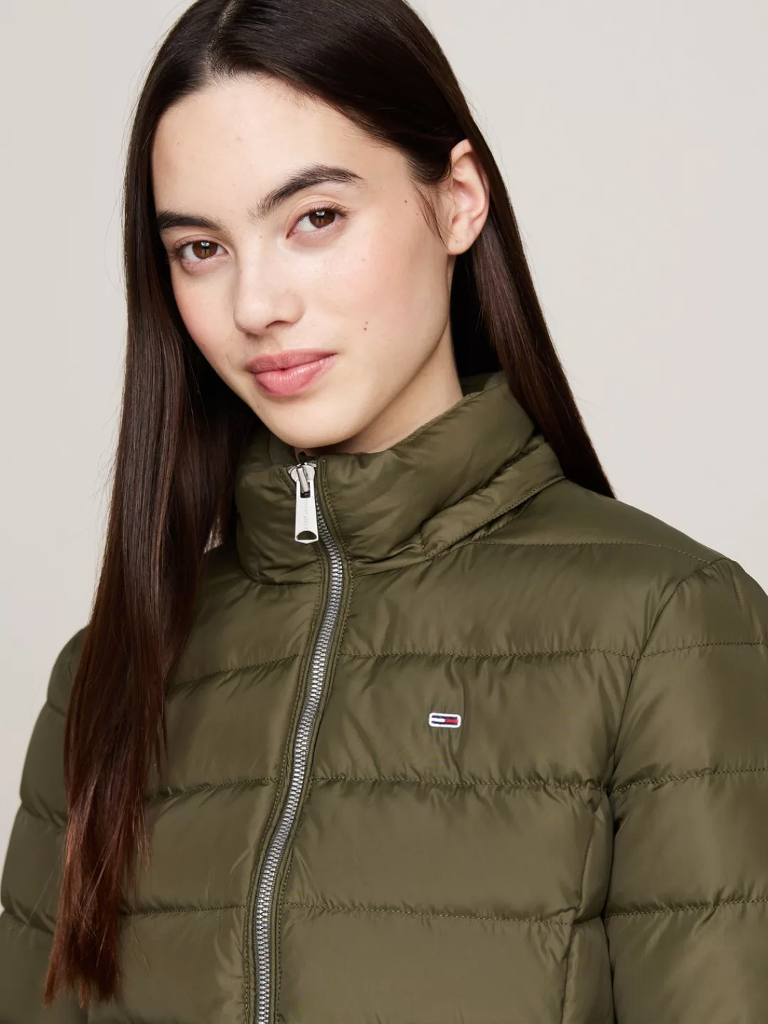 Tommy Jeans Curve Steppjacke TJW BASIC HOODED DOWN JACKET EXT in Großen Grö günstig online kaufen