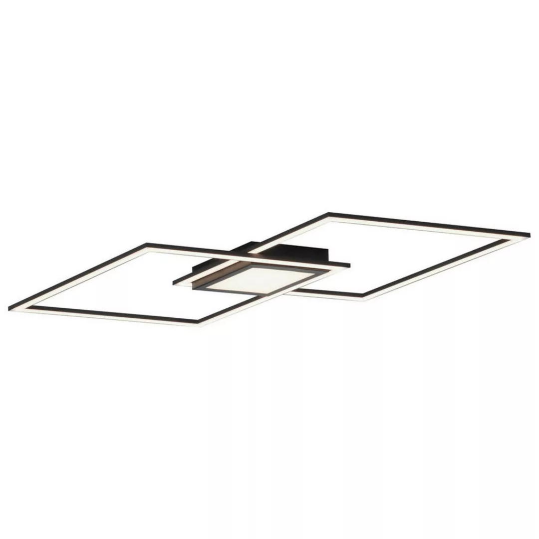 Just Light Deckenleuchte Asmin 14695-18 schwarz Aluminium H/T/L: ca. 5,2x37 günstig online kaufen