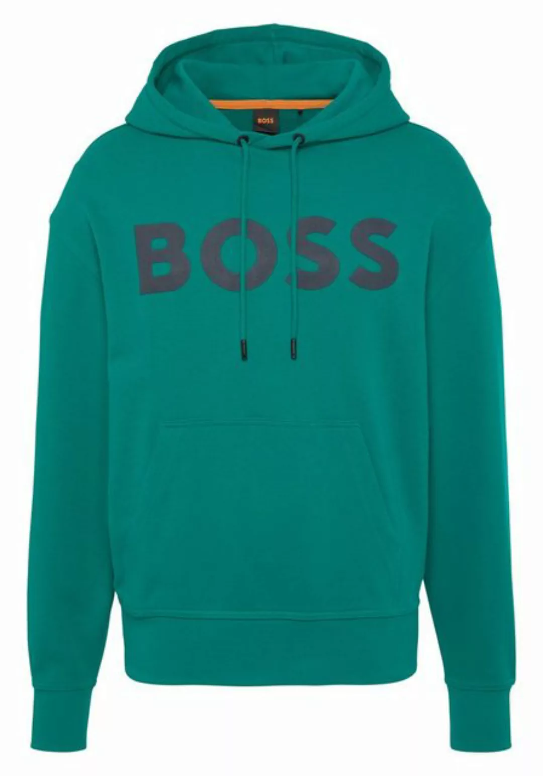 BOSS ORANGE Sweatshirt WebasicHood mit großem BOSS Print auf der Brust günstig online kaufen