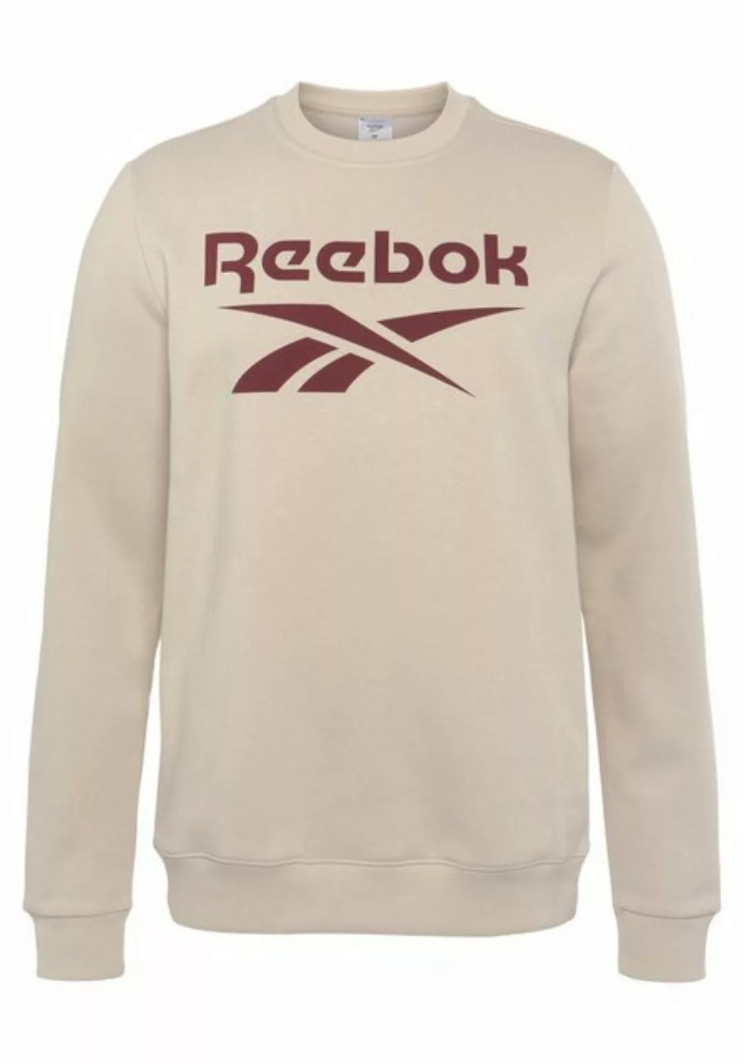 Reebok Sweatshirt REEBOK IDENTITY FLEECE STACKED LOGO CREW SWEATSHIRT günstig online kaufen