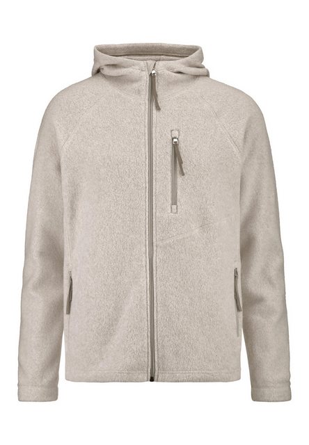 Hessnatur Fleecejacke Kapuze Relaxed aus reiner Bio-Baumwolle (1-St) günstig online kaufen