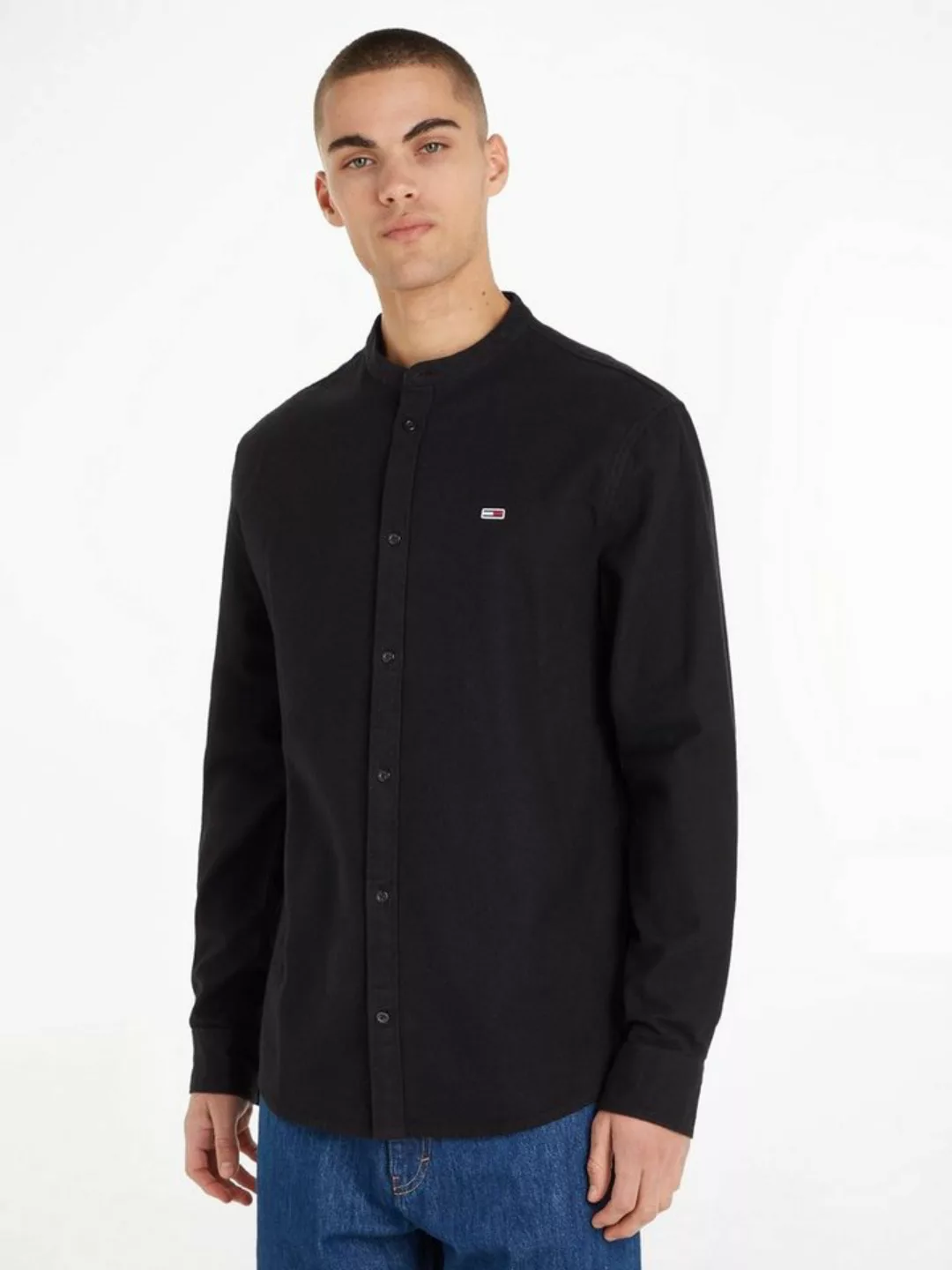 Tommy Jeans Flanellhemd TJM CLSC MAO FLANNEL SHIRT günstig online kaufen