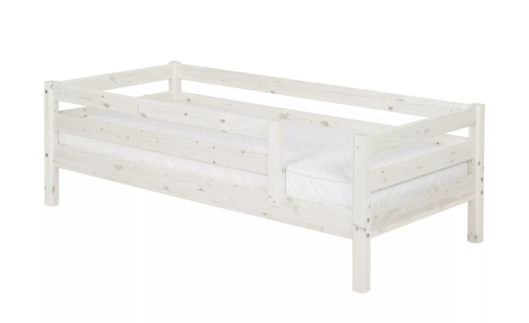 FLEXA Bett 90 x 200 Holz Flexa Classic ¦ weiß ¦ Maße (cm): B: 100 H: 67 Kin günstig online kaufen