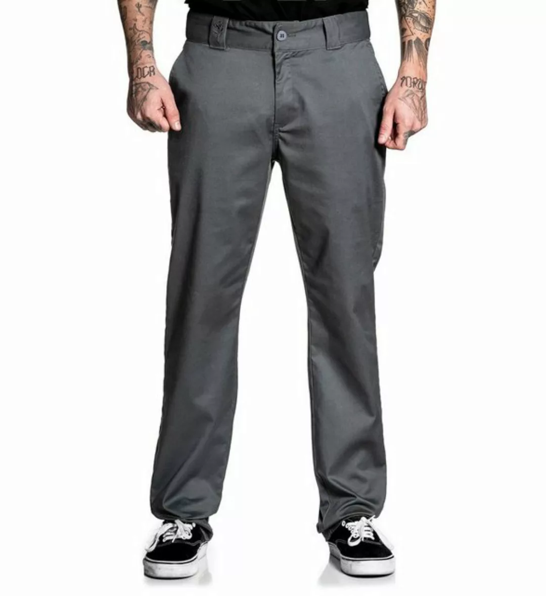 Sullen Clothing Stoffhose 925 Pant Grau Chino Stretch günstig online kaufen