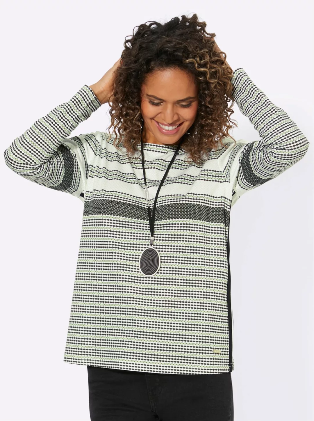 Casual Looks Langarmshirt "Shirt", (1 tlg.) günstig online kaufen