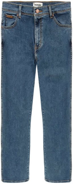 Wrangler Herren Jeans Texas Slim Fit Stretch - Blau - Stonewash günstig online kaufen