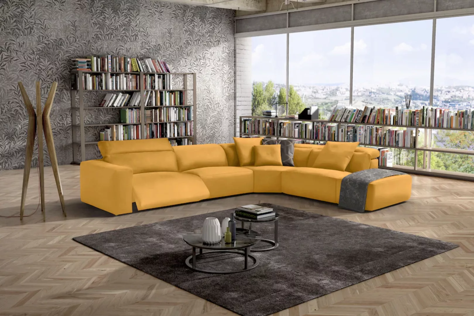 Egoitaliano Ecksofa »Beverly, extravangantes Designsofa mit erstklassigem S günstig online kaufen