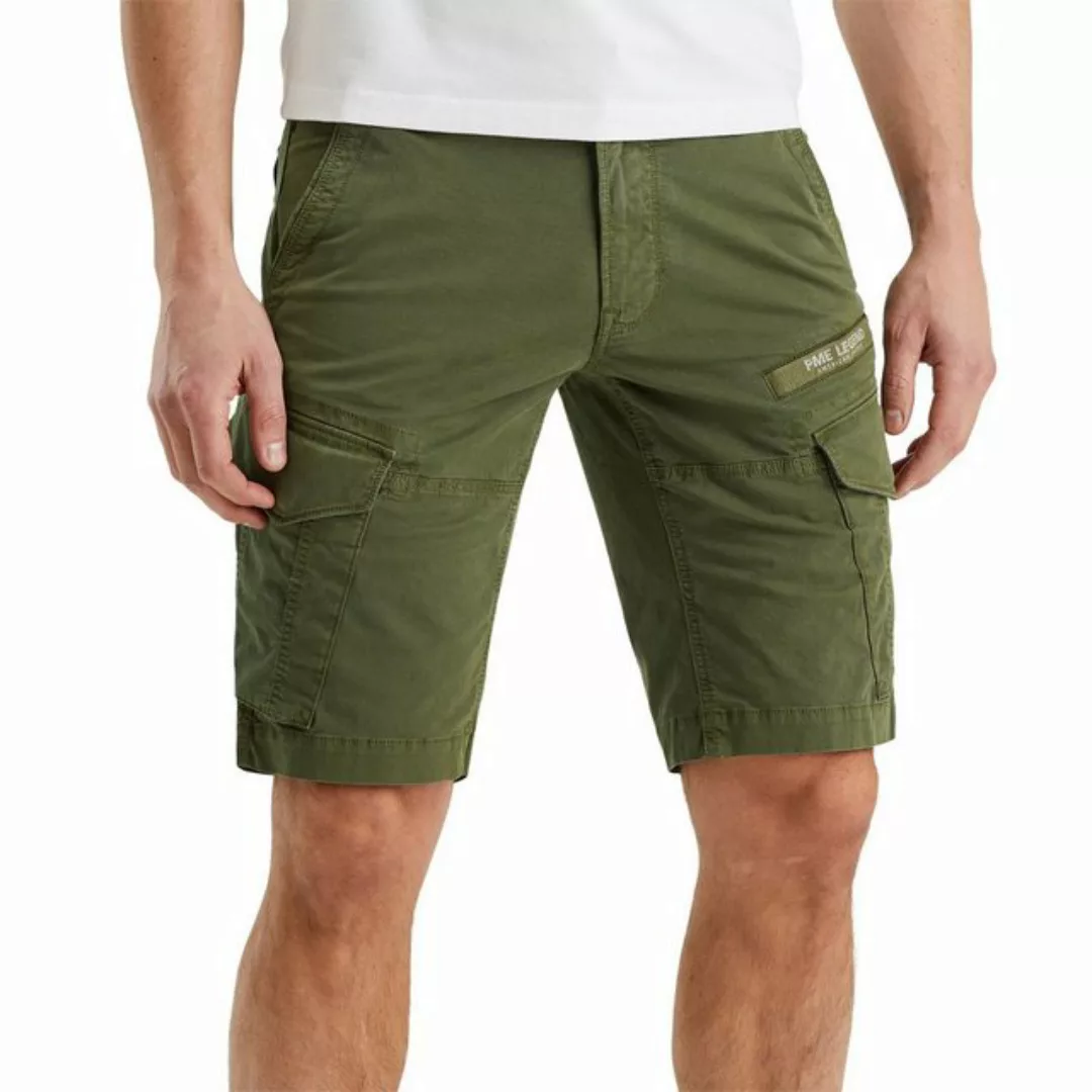 PME Legend Herren Short NORDROP CARGO - Regular Fit - Grau Blau Grün Beige günstig online kaufen