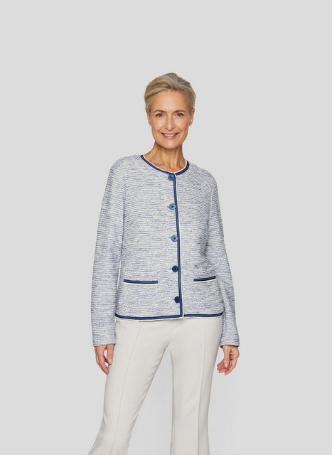 Rabe Blouson Rabe Elegante Jacke mit Kontrastdetails günstig online kaufen