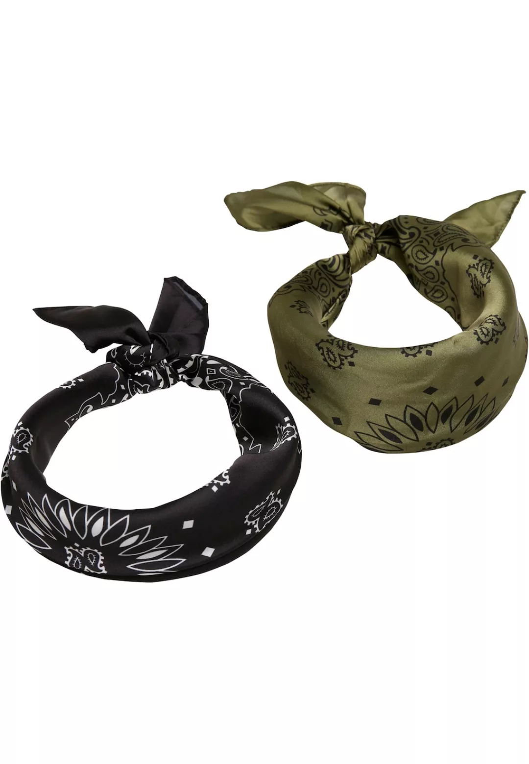 URBAN CLASSICS Loop "Urban Classics Unisex Satin Bandana 2-Pack" günstig online kaufen