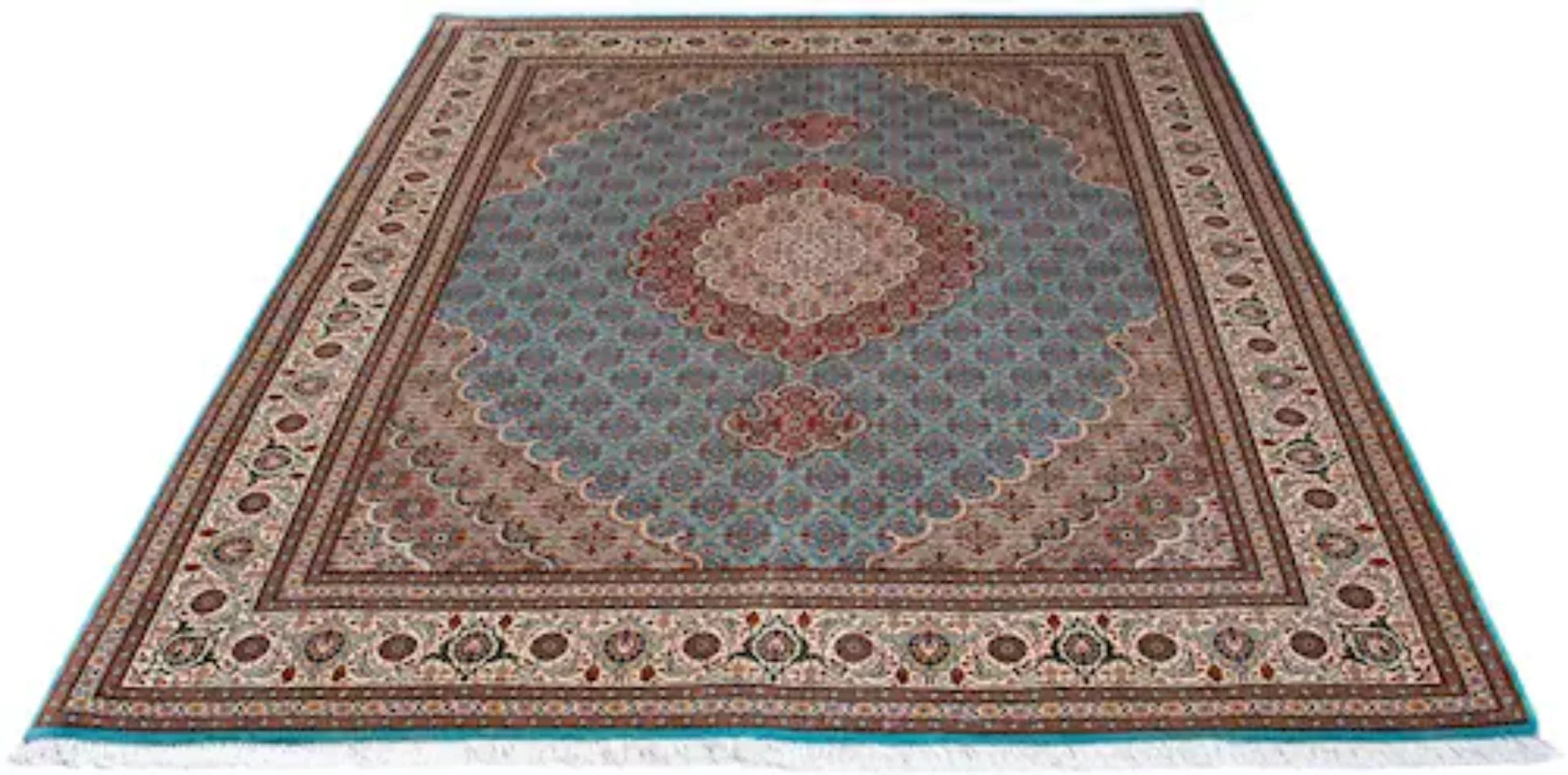 morgenland Orientteppich »Perser - Täbriz - 204 x 151 cm - blau«, rechtecki günstig online kaufen