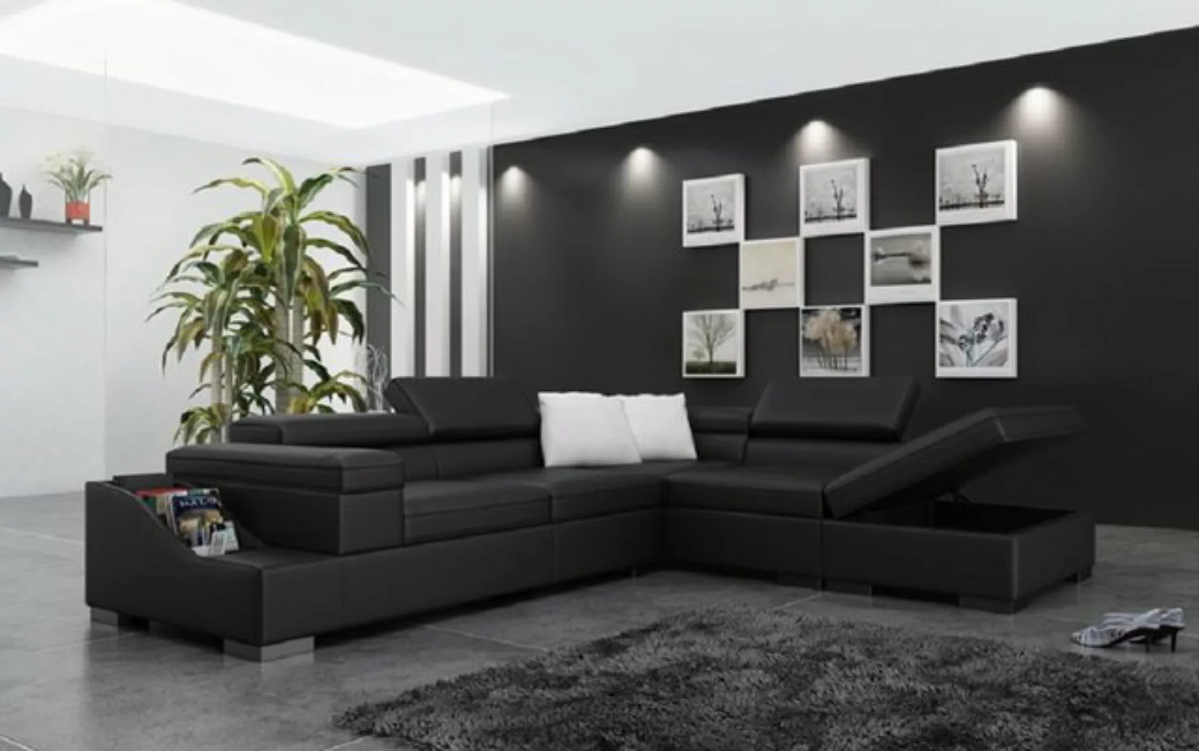 JVmoebel Ecksofa, Moderne Sofa L Form Polster Ecke Couch Designer Sitz Möbe günstig online kaufen
