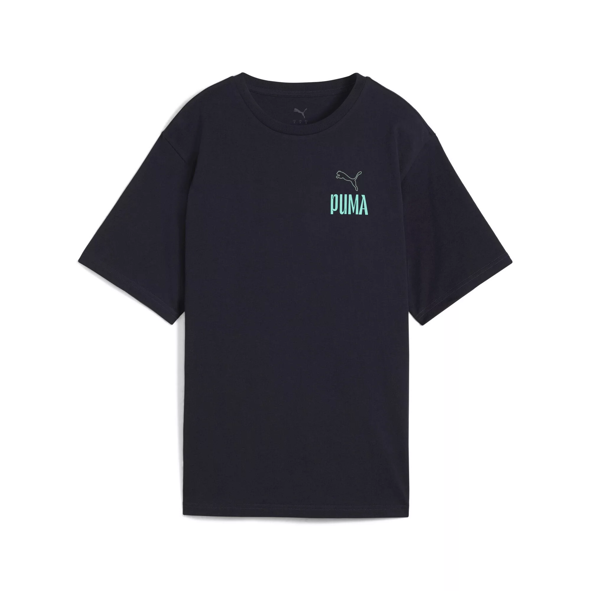 PUMA T-Shirt "Wardrobe Essentials Relaxed Graphic T-Shirt Damen" günstig online kaufen