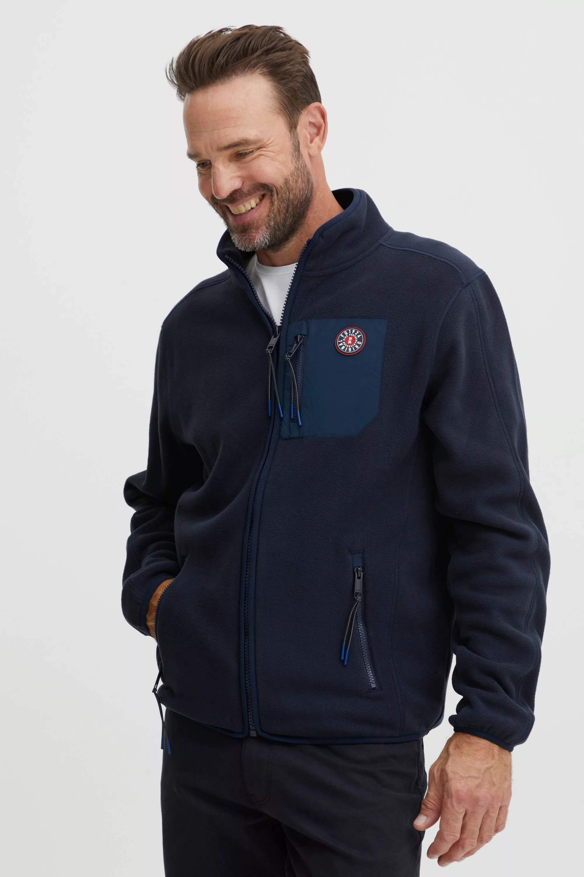 FQ1924 Fleecejacke "FQ1924 FQLuis", ohne Kapuze günstig online kaufen