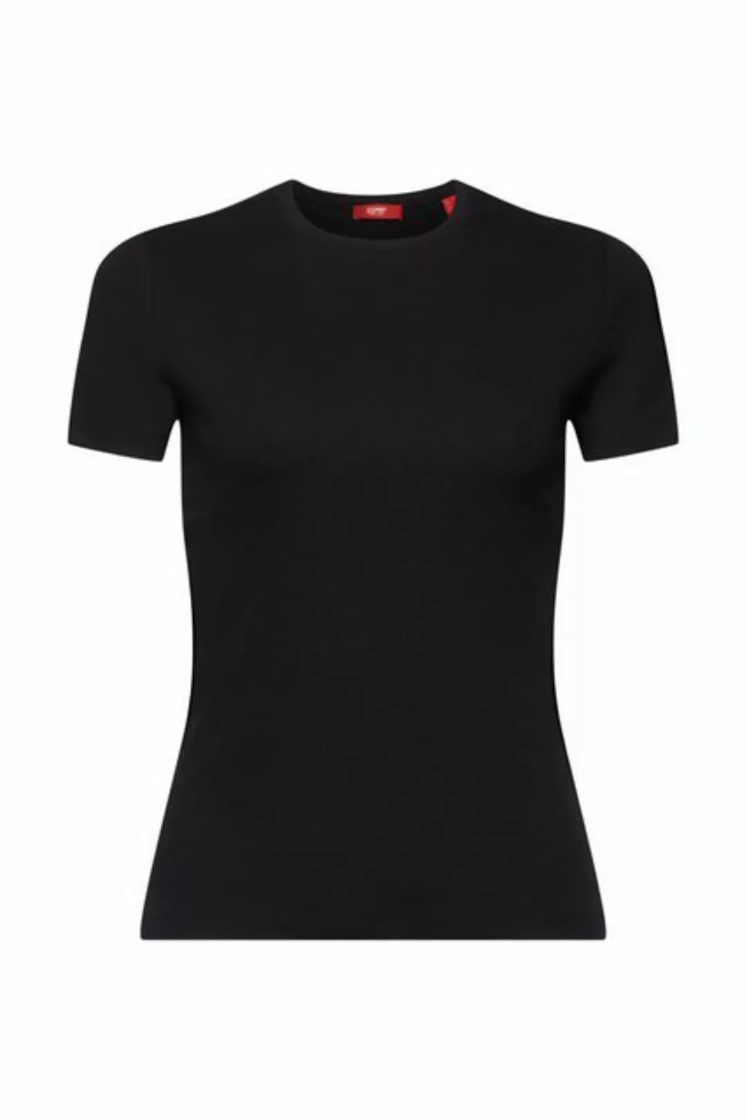 Esprit T-Shirt T-Shirt aus Baumwolljersey mit Rundhalsausschnitt (1-tlg) günstig online kaufen