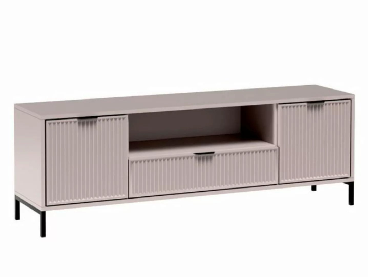 Compleo TV-Schrank TV-Tisch VIVAS, 2 Türen, Modern Wohnzimmer, TV-Kommode günstig online kaufen