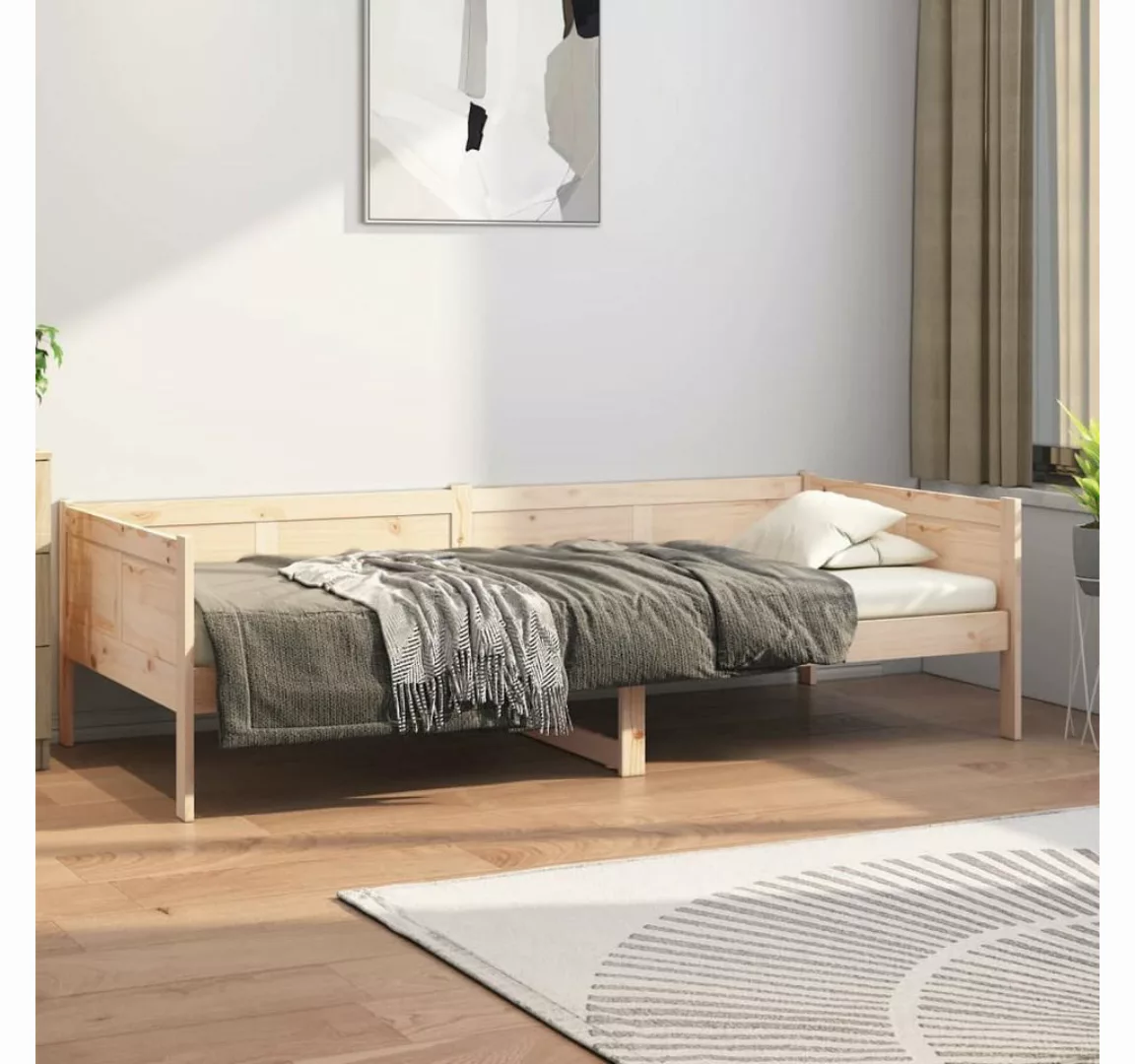 furnicato Bett Tagesbett Massivholz Kiefer 90x190 cm günstig online kaufen