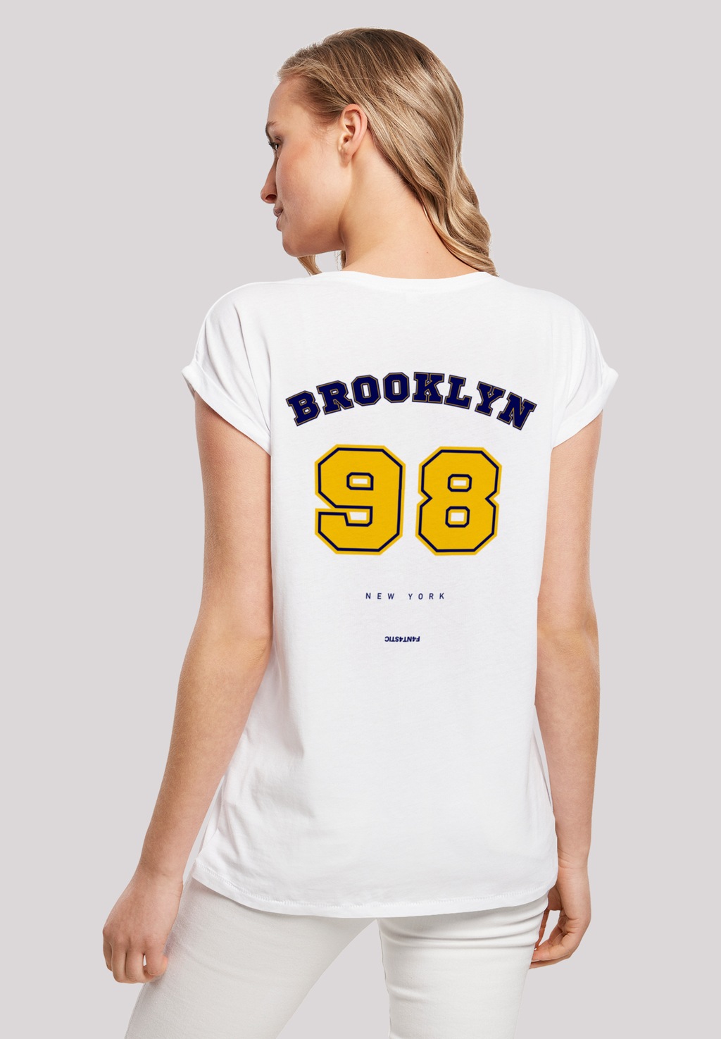 F4NT4STIC T-Shirt "Brooklyn 98 NY SHORT SLEEVE TEE", Print günstig online kaufen