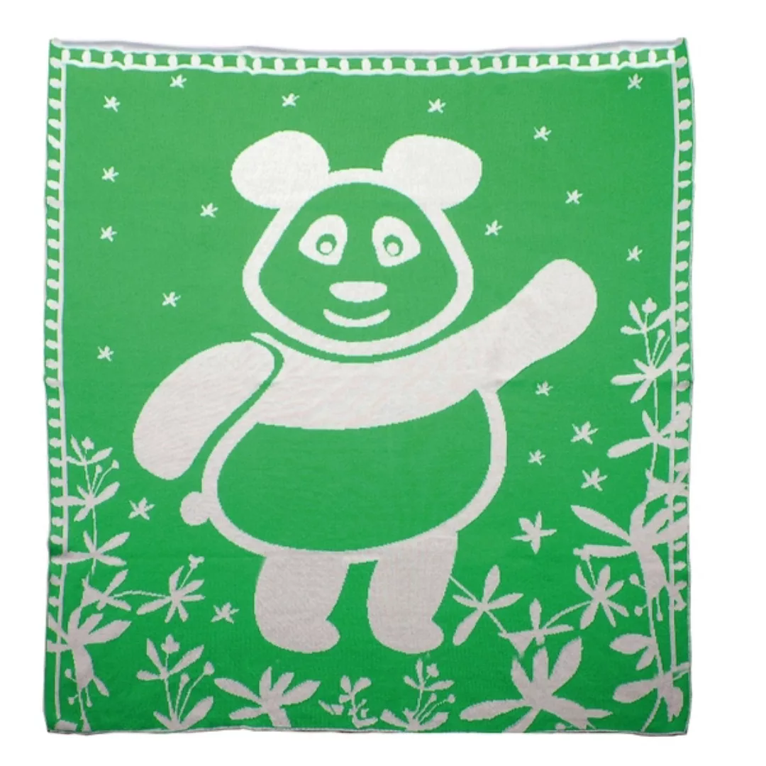 Pandabär Decke Aus Zertifizierter Bio-baumwolle günstig online kaufen