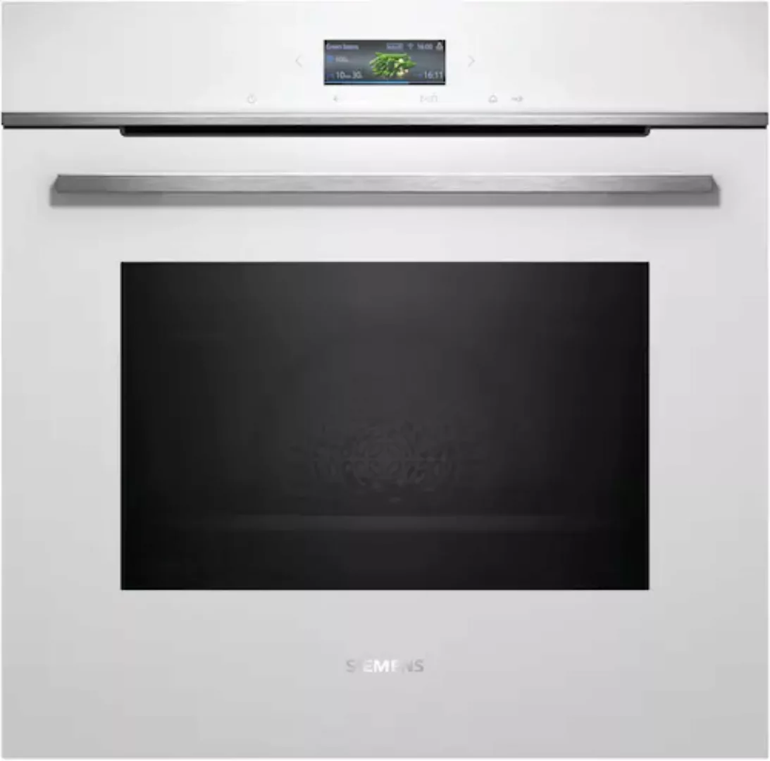 SIEMENS Einbaubackofen »HB734G1W1«, iQ700, HB734G1W1, mit Backwagen günstig online kaufen