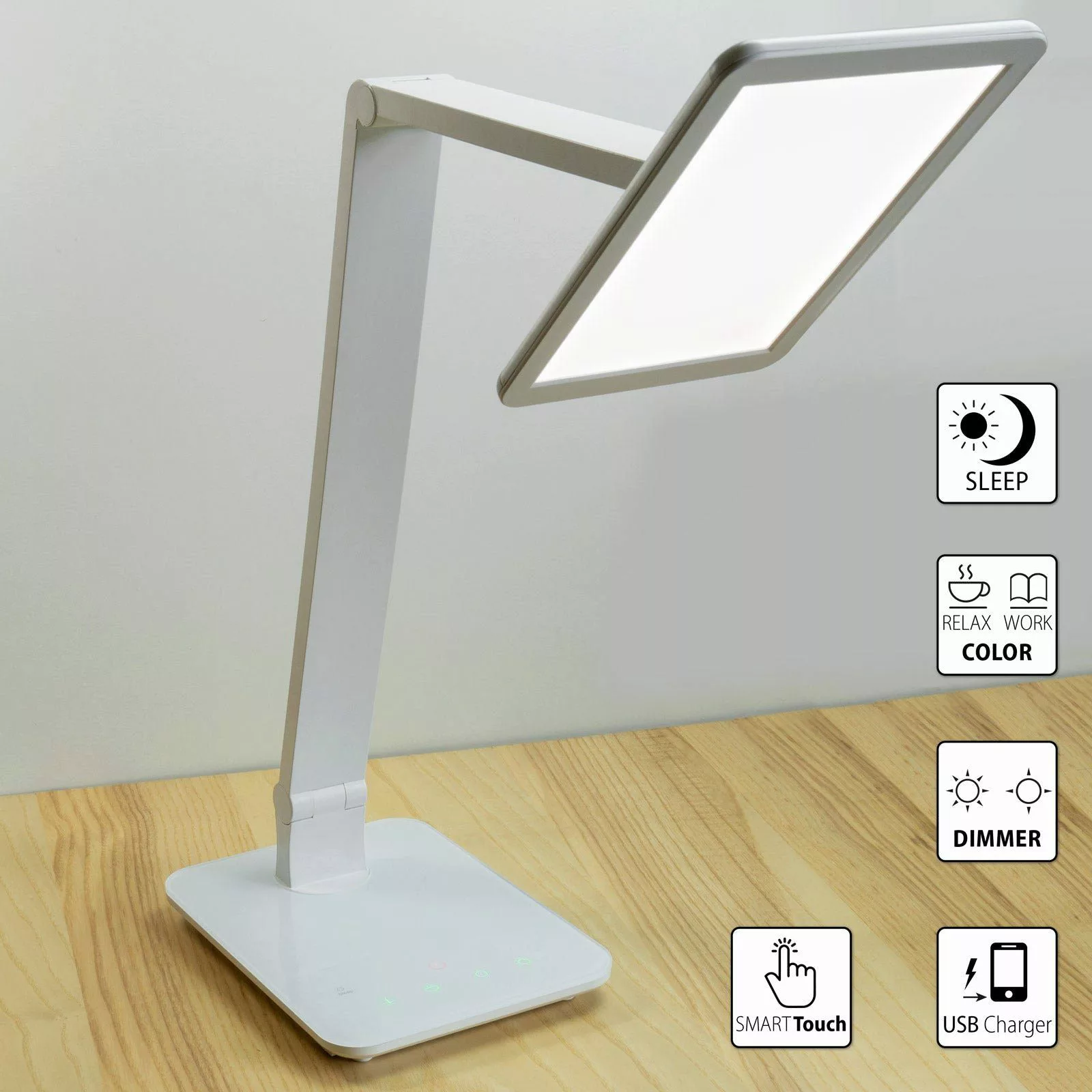 FeinTech LED Schreibtischlampe LTL00100, LED fest günstig online kaufen